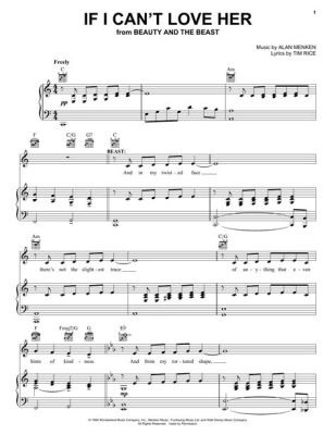 If I Can't Love Her Sheet Music: An Insightful Exploration into the Emotional Complexity of Love